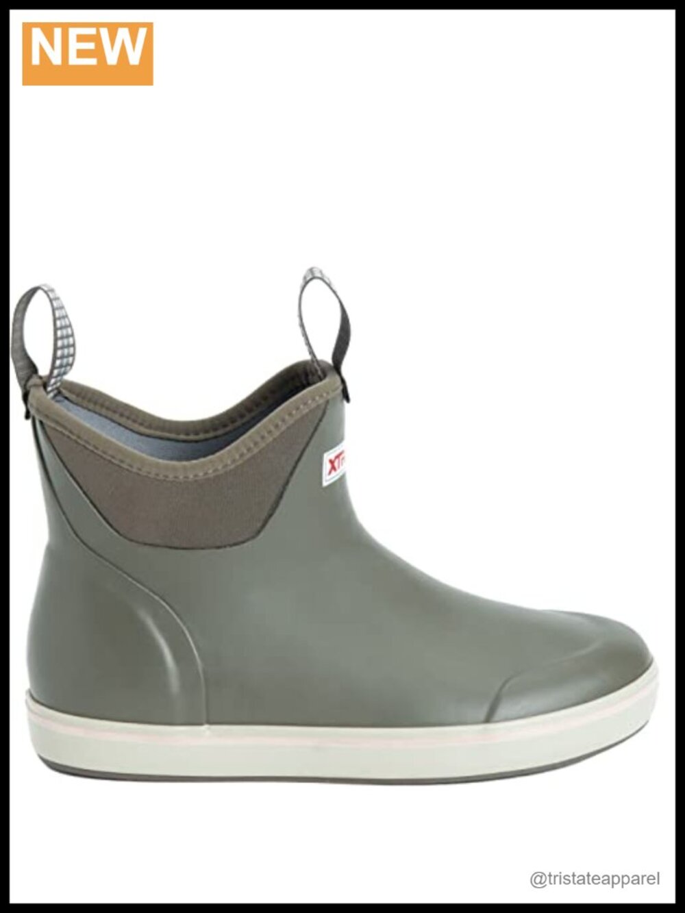 Waterproof Ankle Deck Boots Slip-Resistant Pull-On